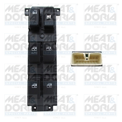 Switch, window regulator